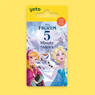 英語啟蒙【現貨全新 Yoto 卡】Disney Frozen 5 Minute Frozen Stories 冰雪奇緣
