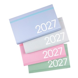 【conifer綠的事務】2027年48K玩色精裝橫式週誌