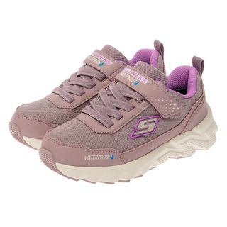 67*SKECHERS 童鞋 運動鞋 休閒 防水 耐磨 粉 紫 ELITE SPORT TREAD 319260LMVE