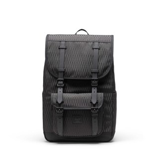 【Herschel】Little America Mid 後背包 21L 黑菱格11391-07391-OS00F