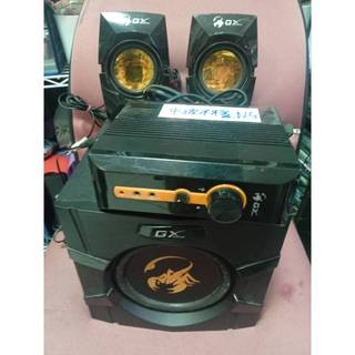中控擴大機不穩NG 其餘喇叭正常 Genius 昆盈 天蠍電競遊戲專用SW-G2.1 3000 小臥