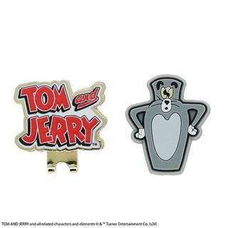 【現貨】日本正版授權｜TOM&JERRY 高爾夫球標 帽夾組｜MARUSHIN 高爾夫用品、配件 Ball Marker