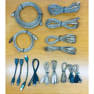 二手USB A公-A公 / A公-A母 USB 2.0延長線 傳輸線 1M內/ 1.8M / 3M / 5M
