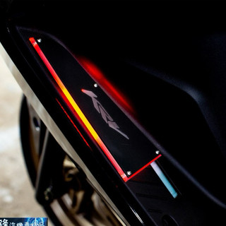 《億鋒》KYMCO KRV 180專用3D發光踏板 LED踏板 導光踏板 MOTO ROMA NERO 🌟蝦皮代開發票