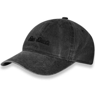 BEN DAVIS BDW-8716-49 COTTON LONG BRIM CAP 老帽 / 棒球帽 (水洗黑色)