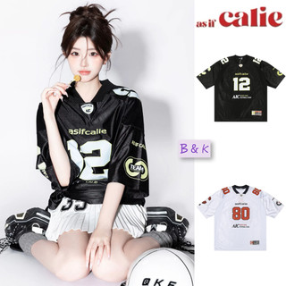 B&K asif calie 球衣 短袖 T恤 數字球衣 Minji Hyein同款