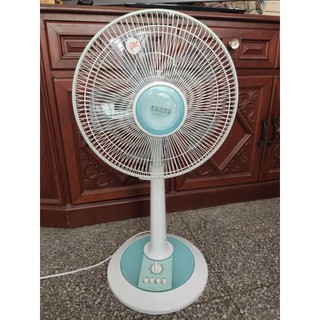 二手--聲寶sampo12吋機械式定時立扇/電扇/電風扇--SK-FH12T
