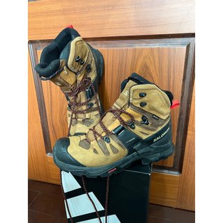 Salomon Quest 4 GTX 登山鞋 登山靴 全防水 登山 高筒 紅棕色