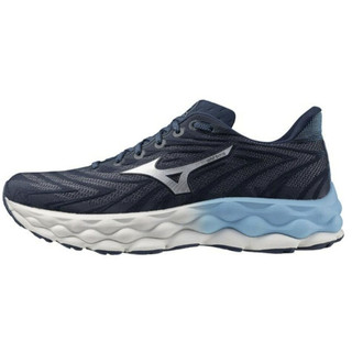 Mizuno Wave Sky 8 男 慢跑鞋 運動 深藍 J1GC240205【S.E運動】
