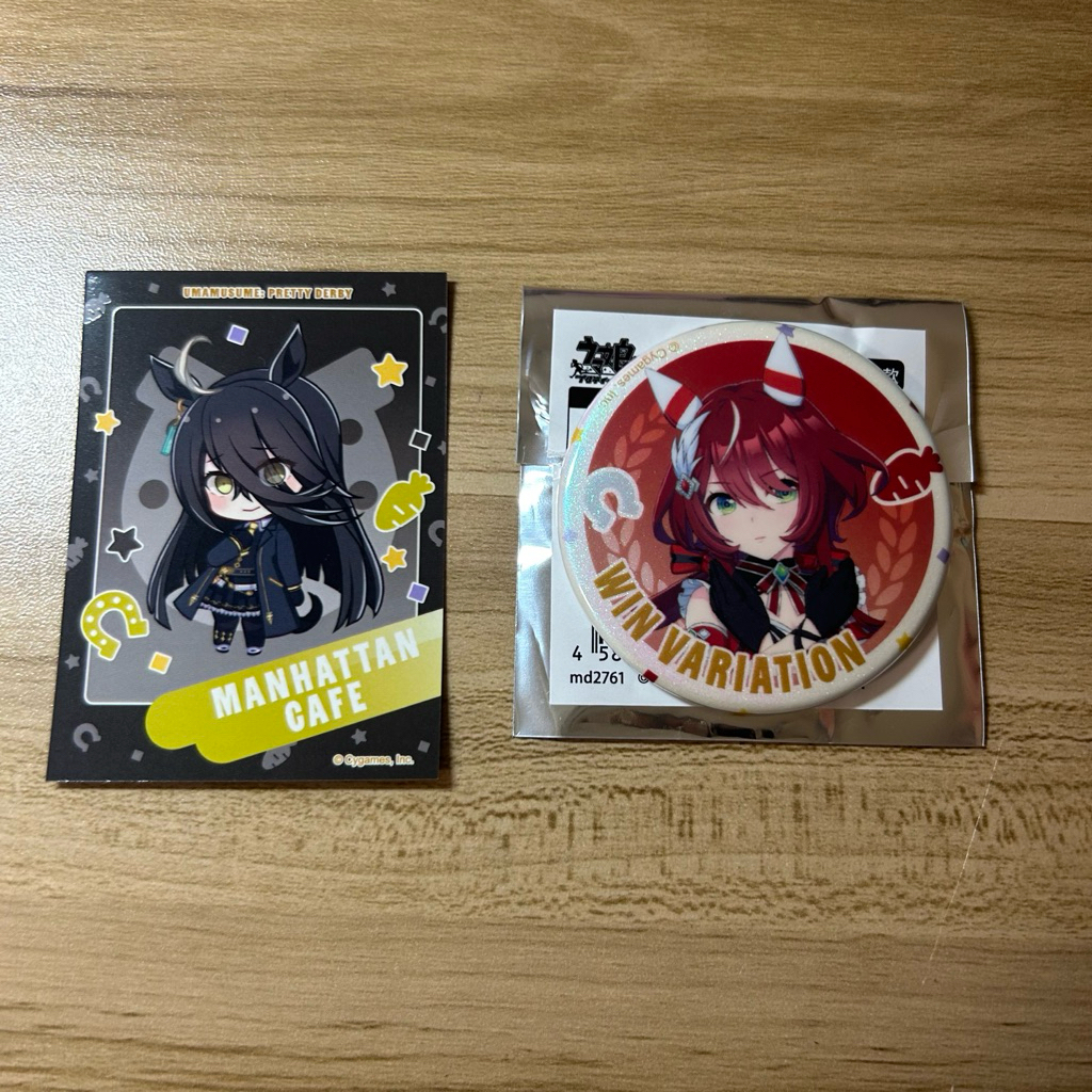 【賽馬娘】官方周邊盲抽 快閃店商品 凱旋芭蕾 曼哈頓咖啡