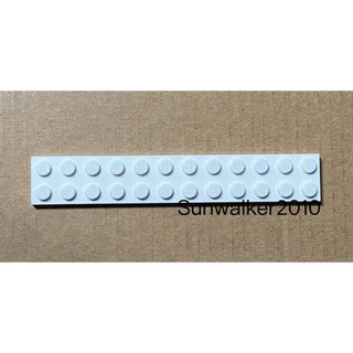 【積木2010】樂高 LEGO 白色 2x12 薄板 Plate / 2445 244501 / 底板 薄片