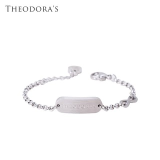 【THEODORA'S】莫比烏斯 西德鋼手鍊-寶寶銀【希奧朵拉】