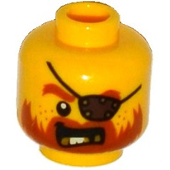 樂高 LEGO 6097174 21358 70593 海盜 頭部 表情 全新