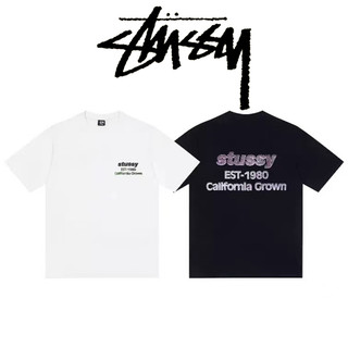 Stussy CALIFORNIA GROWN TEE 短袖 25SS新款 漸變染色logo T恤