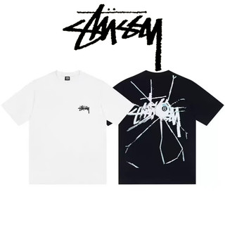 Stussy SHATTERED TEE 短袖 SS23 春夏系列 8球系列 破碎黑8圖案字母Logo印花 T恤