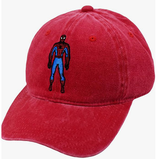 【預購】官方漫威Spider-Man蜘蛛人棉質可調式棒球帽 帽子