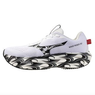 Mizuno WAVE RIDER 30 (30週年紀念) 男款 黑/紅/白 J1GU262381