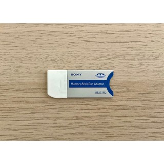 SONY Memory Stick Duo Adaptor 原廠 轉接卡 MSAC-M2 不含記憶卡