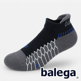 【BALEGA】南非Balega銀纖維短筒襪藏『黑銀』BA2038
