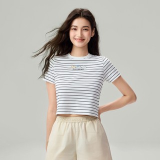 GIORDANO 女裝吉伊卡哇印花短袖T恤 CHiiKAWA系列 05396410