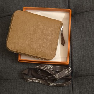 Hermes Silk In絲巾短夾（2026官網購入有使用感）