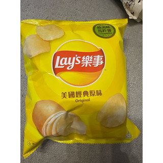 Lay's 樂事洋芋片經典原味樂事 薯片 洋芋片34g