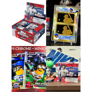 最新款2026 Topps Chrome Baseball Hobby Box Jumbo 保簽名 球員卡 大谷 山本
