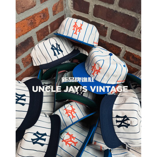 【MR.HOPE】布魯克林 Uncle Jay’s Vintage New York Pinstripe Cap 帽子