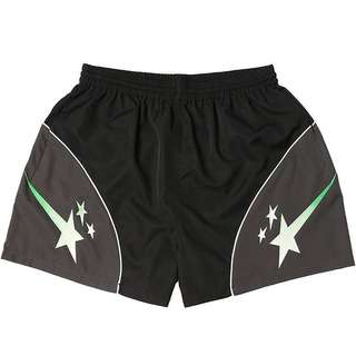 MTA M26STSN TONAL PANEL NYLON TRACK SHORTS 雙色尼龍 短褲 (黑色) 化學原宿