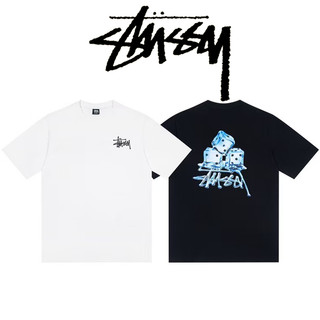 Stussy 短袖 SS23 春夏系列 冰塊圖案印花 T恤