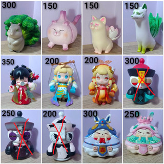 若來 Rolife 蔬菜精靈 KIKI 殭屍派對 玩具 盲盒 公仔 錦鯉 狐狸 嘿粉兒 玲瓏 兔子 貓咪 大蒜 花椰菜