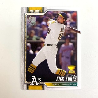 2026 Topps Series 1 Nick Kurtz 運動家隊 球員卡 棒球卡