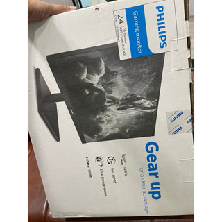 優質二手 PHILIPS 24吋 242E1GSJ 寬螢幕 顯示器 電腦螢幕 液晶螢幕 盒裝