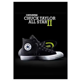 Converse Chuck Taylor All-Star 黑色高筒帆布鞋