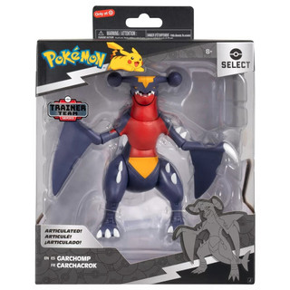 台灣現貨 美版 JAZWARES 6吋 Pokemon Select 寶可夢精選 烈咬陸鯊 可動人偶公仔