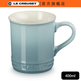 【Le Creuset】(無盒) 馬克杯 400ml 海洋之花｜官方旗艦店