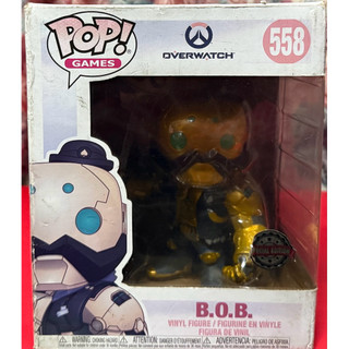 正版 Funko Pop Overwatch B.O.B 公仔