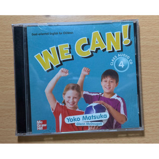 WE CAN! Class AUDIO CD 4 英文CD CD cd DVD dvd 二手