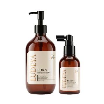 超豐盈PDRN芯生能量髮浴500ml 【LUDEYA】頭皮甦活精油洗髮露 350ml ludeya 洗髮