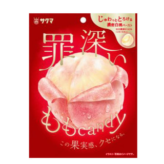 🛫日本零食到你家🛫日本最新同步流行Sakuma佐久間最深系列#91654夾心硬糖水蜜桃口味 2027/04