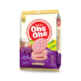 越南 One One 紫薯風味米餅 One One Bánh Gạo Khoai Lang Tím 166g
