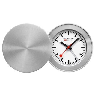 Mondaine 瑞士國鐵 Travel Alarm Clock 旅行鬧鐘-50mm 1XM-CLOCK64411