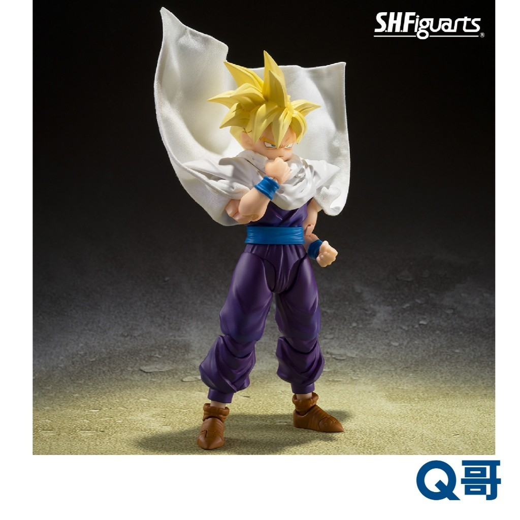 BANDAI 萬代 S.H.F 七龍珠Z 超級賽亞人孫悟飯 超越悟空的戰士 七龍珠 孫悟飯 公仔 模型 可動人偶 完成品