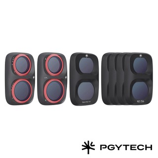 PGYTECH DJI Osmo Pocket 4 Pro CPL-VND-ND減光鏡套裝-1/4黑柔焦濾鏡 公司貨