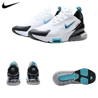 日本精選 Nike W Air Max 270 白藍 氣墊 緩震 耐磨 透氣 經典 休閒 運動 慢跑鞋男女鞋
