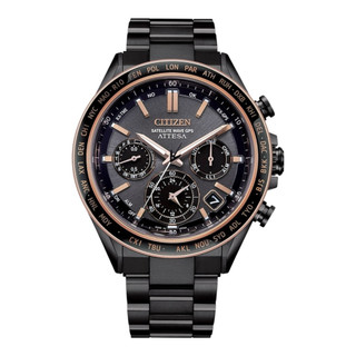 【CITIZEN星辰】GPS衛星對時鈦金屬光動能腕錶CC4074-61W 44.6mm 現代鐘錶