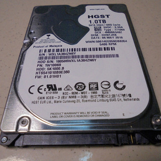2.5吋 1TB HDD 筆電硬碟/內接式硬碟 Seagate/WD/東芝/三星 全新主機拆機 桃園《蝦米小鋪》