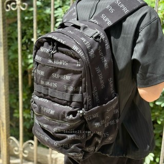SUPREME 26FW CORDURA® 滿版字體 壓紋 反光 LOGO 五色 後背包【Insane-21】