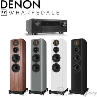 DENON AVR-X2900H 環繞擴大機+Wharfedale EVO 5.4 落地喇叭(1對) 台灣公司貨