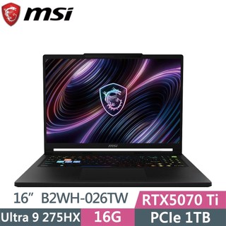 私訊問底價MSI 微星Raider 16 HX B2WH-026TW